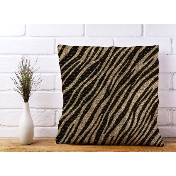 Grey zebra outlet cushions